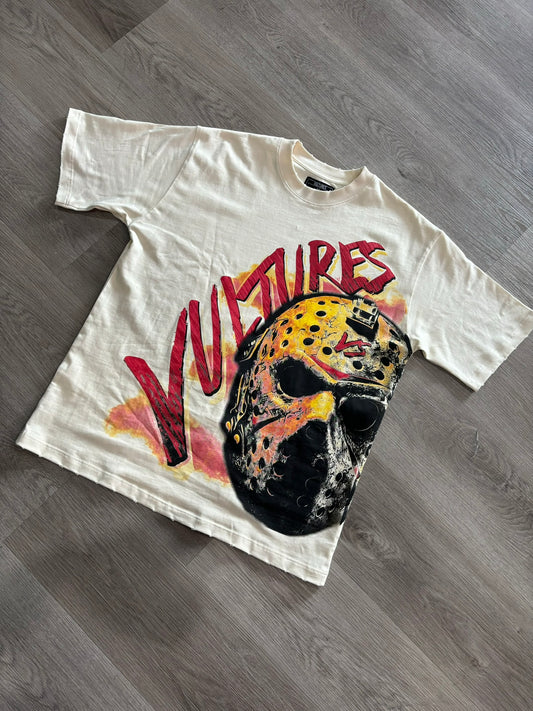 White Jason x Vultures Never Die Tee