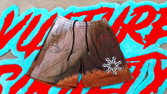 Brown Vultures Shorts